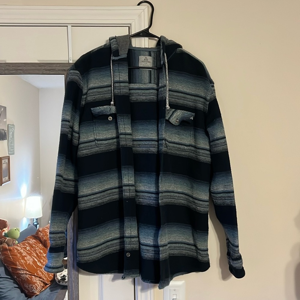 Ascend Men’s button up knit jacket